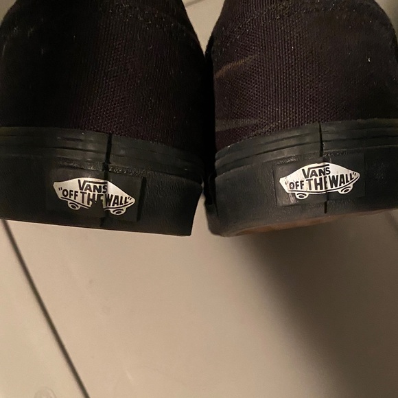 Vans Men's Dark Canvas Sneakers - Picture 4 of 4